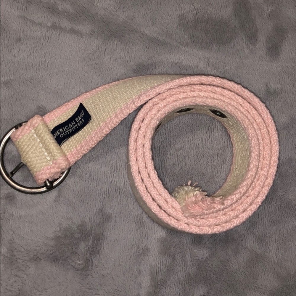 American Eagle Outfitters Light Pink Cream belt